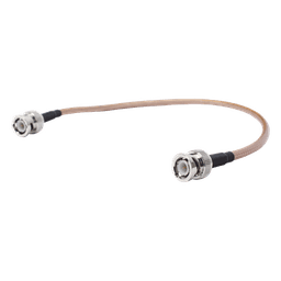 Jumper Coaxial / 30.5 cm (1 pie) / Cable LP142 / BNC Macho a BNC Macho / 50 Ω