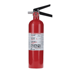 Extintor recargable / polvo químico seco multipropósito / UL 1-A,10-B:C / 2.6 lb / soporte de pared / paquete de 6