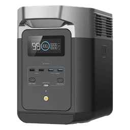Estación de Energía Portátil / 2048 Wh / 6 Salidas CA 2400 W (Max. 3400 W) / 2 USB-C 100 W / Carga Rápida X-Stream 1800 W / Wi-Fi y Bluetooth / Expansible hasta 6 kWh