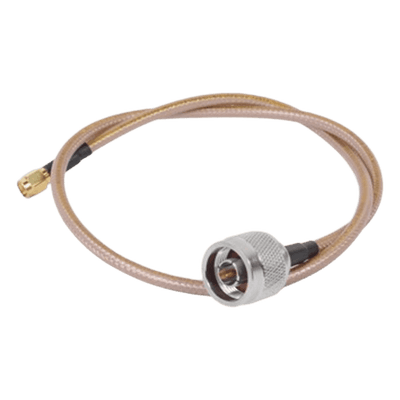 Jumper Coaxial / 60 cm (1.97 ft) / N Macho a SMA Inverso Macho / Hasta 8 GHz / Cable LP142