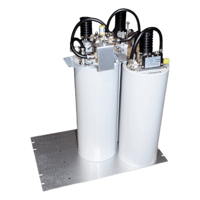 Combinador de RF para Rack 19" / 851-869 MHz / 3 Canales / 500 kHz Separación / 100 W / N Hembras / 6" (15.2 cm) Diámetro