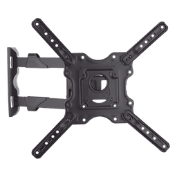 Soporte de Pared Articulado / Pantallas 32" a 55" / VESA 100x100 a 400x400 mm / Carga 27.2 kg (60 lbs) / Extensión 5 a 40 cm / Giro 180° / Inclinación +8° a -5°