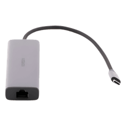 Hub USB-C 6 en 1 / 3 Puertos USB-A 3.0 (5 Gbps) / HDMI 4K@30Hz / PD 100W / Gigabit Ethernet / Aluminio