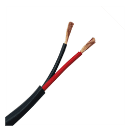 Bobina de 152 Metros (500 Pies) / 14AWG 2 Conductores / Cable de Alta Fidelidad 100% Cobre / Exterior / Direct Burial / Negro / Audio, Control de Acceso y Automatización