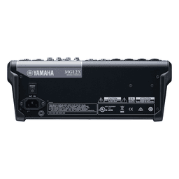 Mezcladora de Audio / 12 Canales / 6 Entradas Micrófono-Línea / 2 Entradas Estéreo / Efectos SPX / Preamplificadores D-PRE / Phantom +48V