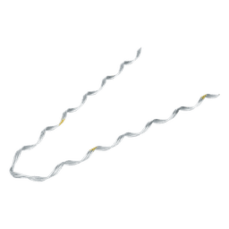 Remate Preformado para Fibra Óptica / Acero Galvanizado / 300 mm / Mini-ADSS 6-7 mm / Span 80 m (262.5 ft) / 3 Hilos