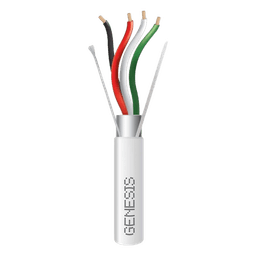 Cable de Control y Seguridad / 4x14 AWG / Doble Blindaje / Clasificación Plenum CL3P-FT6 / 305 m (1000 ft) / -20°C a 75°C