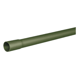 Tubo Conduit PVC Ligero / 3/4" (19 mm) / Longitud 3 m (9.84 ft) / Encofrado en Concreto / Aislante Dieléctrico / Unión con Casquillo Termoformado