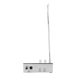 Sistema de Intercomunicación de Ventanilla / Audio Bidireccional / Captación 50 cm / Micrófono Dual Interior y Exterior / Carcasa de Aluminio Espacial / 12V / 2W