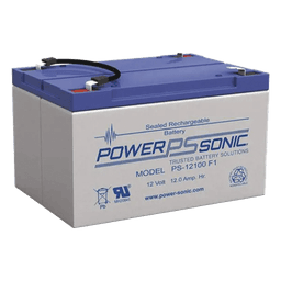 Batería de Respaldo AGM/VRLA / 12V / 12AH / Terminales F1 / 5 Años Vida Útil / Certificación UL
