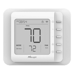 Termostato LoRaWAN / 4 Etapas Calefacción + 2 Refrigeración / Control HVAC Inalámbrico / Automatización de Edificios
