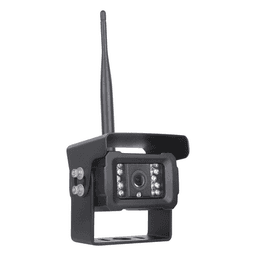 Sistema de Cámara de Reversa Inalámbrico / Monitor Táctil 7" 1024x600 / Transmisión 2.4 GHz / Alcance 200 m (656.2 ft) / IP69K / 12-24 VDC