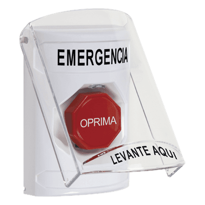 Botón Multipropósito / Emergencia / Reset con Llave / 2 Relevadores Forma C / Alarma 85 dB / Interior