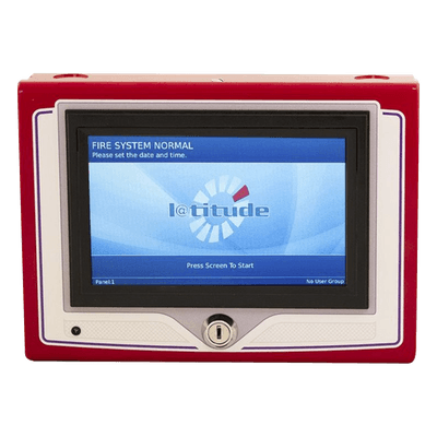 Repetidor de red / Pantalla táctil 7" (800x480 px) / Alimentación 24VCD / Ajuste automático de brillo / Gabinete acero superficie o semiempotrado
