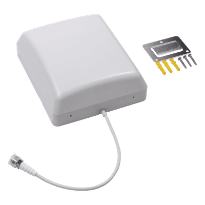 Antena Panel / Multibanda 600-960 MHz y 1425-4700 MHz / 8 dBi / Polarización Vertical / N Hembra / 157x178x58 mm