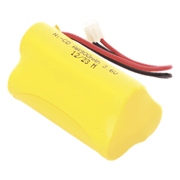 Batería de Emergencia / Ni-Cd / 3.6V CC / 900mAh / Luz de Emergencia