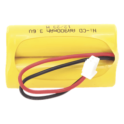 Batería de Emergencia / Ni-Cd / 3.6V CC / 900mAh / Luz de Emergencia