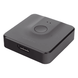 Switch HDMI Bidireccional / 4K 60Hz / HDR / 3D / Dolby Atmos / Metal / Sin Alimentación Externa