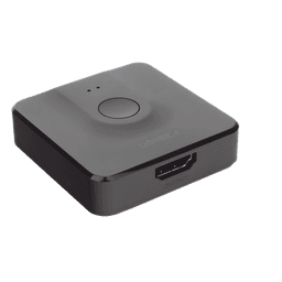 Switch HDMI Bidireccional / 4K 60Hz / HDR / 3D / Dolby Atmos / Metal / Sin Alimentación Externa