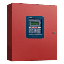 Panel de Control de Incendio Direccionable / 318 Puntos por Lazo SLC / Expandible a 954 Puntos / 4 Circuitos NAC / Pantalla LCD 80 Caracteres / Sin Comunicador