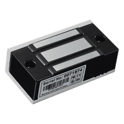 Chapa Magnética Electromagnética / 40 kg (88 lbs) / 12VCC / 24VCC / Aluminio Anodizado / 70 x 36.5 x 24 mm