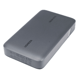 Power Bank / 20000mAh / 100W Max / 3 Salidas USB-C + USB-A / PD 3.0 / QC3.0 / Pantalla Inteligente / Carcasa Ignífuga / Gris