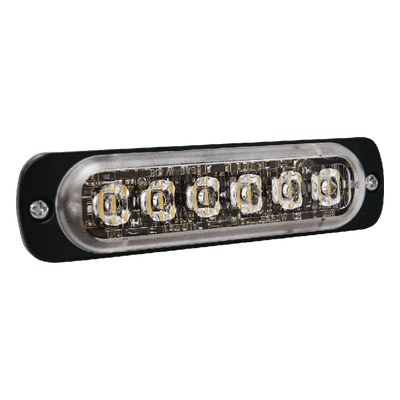 Luz Auxiliar LED / 6 LEDs / Certificación SAE Clase 1 y ECE R65 / Sincronización 15 Unidades / Perfil Bajo 9 mm / Aluminio Sólido