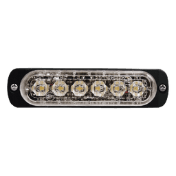 Luz Auxiliar LED / 6 LEDs / Certificación SAE Clase 1 y ECE R65 / Sincronización 15 Unidades / Perfil Bajo 9 mm / Aluminio Sólido
