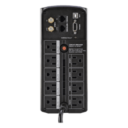 UPS Línea Interactiva / 850 VA / 510 W / 9 Tomas NEMA 5-15R / Pantalla LCD / Supresión 1080 J / Mini Torre