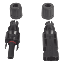 Conector Fotovoltaico / 1500 V DC / 30 A / IP68 / -40 °C a +85 °C / Resistencia ≤ 0.5 mΩ