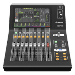 Consola de Mezcla Digital / 16 Canales / 8 Salidas / Pantalla Táctil 9" / Dante Integrado / 12 XLR + 4 Combo / 6.5 kg