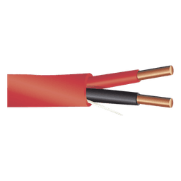 Cable para Incendio / 2x14 AWG / FPLR / Rojo / 305 m (1000 ft) / UL 1666 / CSA FT4