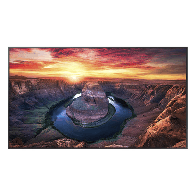 Pantalla Profesional UHD / 85" / 4K 3840x2160 / 500 Nits / Operación 24/7 / VESA 600x400 mm / 28.5 mm Grosor