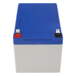 Batería de Respaldo AGM-VRLA / 12 V / 12 Ah / Vida Útil 5 Años / Terminales F1 con Adaptador F2