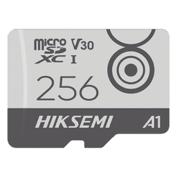 Tarjeta MicroSD / 256 GB / Lectura 100 MB/s / Escritura 90 MB/s / Clase 10 U3 V30 / TLC NAND / Rango -25°C a 85°C / Grabación 4K Móvil 24/7