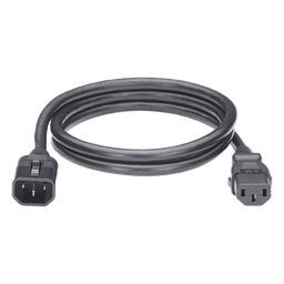 Cable de Alimentación con Bloqueo de Seguridad / IEC C13 a C14 / 1.8 m (5.9 ft) / Certificado UL, CE, EAC