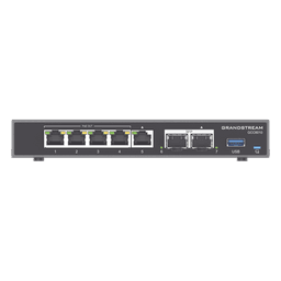 Router Firewall / IP PBX 24 Usuarios / Switch PoE 4 Puertos / SFP 2.5G / VPN 2.5 Gbps / 3x WAN Configurables