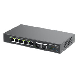 Router Firewall / IP PBX 24 Usuarios / Switch PoE 4 Puertos / SFP 2.5G / VPN 2.5 Gbps / 3x WAN Configurables