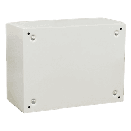 Gabinete de Acero IP66 / IK10 / 500 x 300 x 300 mm / Carga 45 kg / Placa Trasera Metálica / Cerradura con Llave