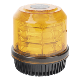 Burbuja de señalización / 12 LEDs ámbar / 10-30 VDC / IP66 / 24W / Ø115×126 mm / 0.38×0.41 ft