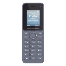 Teléfono IP Inalámbrico / Wi-Fi 6 Dual Banda / 2 Líneas SIP / 2 Cuentas SIP / Bluetooth / USB-C / Voz HD Opus / 6 Horas Conversación / 120 Horas Espera