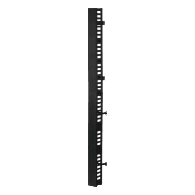 Kit Organizador Vertical de Cable / 45 U Total / 24 U + 21 U / Rack 19" / 1.48 ft + 1.29 ft