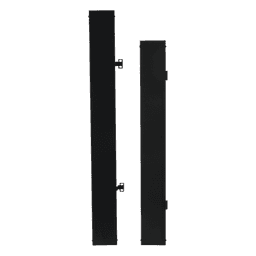 Kit Organizador Vertical de Cable / 45 U Total / 24 U + 21 U / Rack 19" / 1.48 ft + 1.29 ft