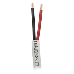 Cable para Alarma / 2x16 AWG / CMR / 305 m (1000 ft) / PVC Blanco