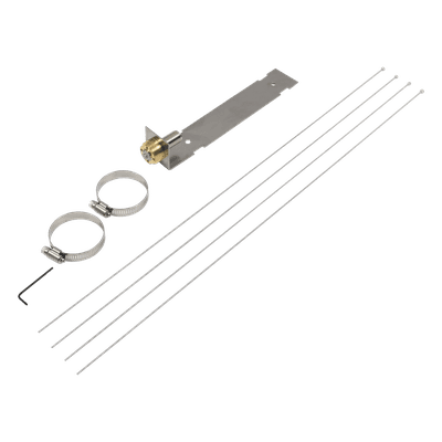 Kit Conversor de Antena Móvil a Base / VHF-UHF 132-512 MHz / 250 W / Montaje NMO / Mástil 1" a 1.75" (25.4 a 44.5 mm) / Conector UHF Hembra
