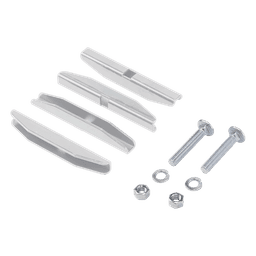 Kit de Empalme para Escalerilla / Acero Calibre 12 / 2.66 mm / Recubierto en Polvo Blanco / 1.02 lb (0.46 kg)