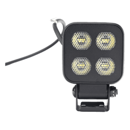 Luz de Trabajo LED / 2650 Lúmenes / 12-24 VCD / Haz Amplio / Disipador de Aluminio / Lente de Policarbonato