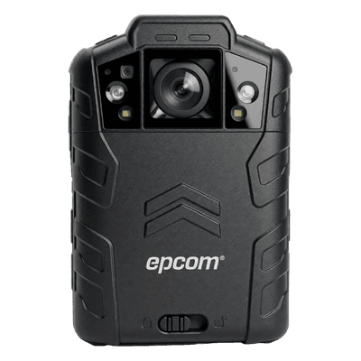 Body Camera / Video 4 Megapixel / Captura 48 Megapixel / IR 15 m (49.2 ft) / Ángulo 130° / Almacenamiento 128 GB