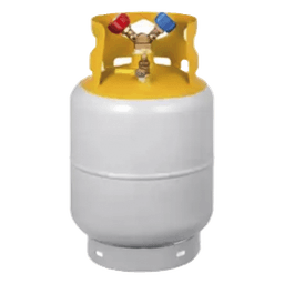 Cilindro Portátil para Refrigerante / 30 lbs (13.6 kg) / 11.9 Litros / Presión 3.0 MPa / Acero HP295 / Válvula de Seguridad Integrada / Operación -20 °C a 45 °C