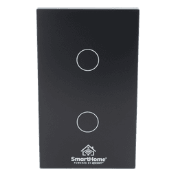 Interruptor Inteligente Wi-Fi / Control de 2 Circuitos / 800 W por Canal / 100-250 V / Wi-Fi 2.4 GHz / Compatible con Asistentes de Voz